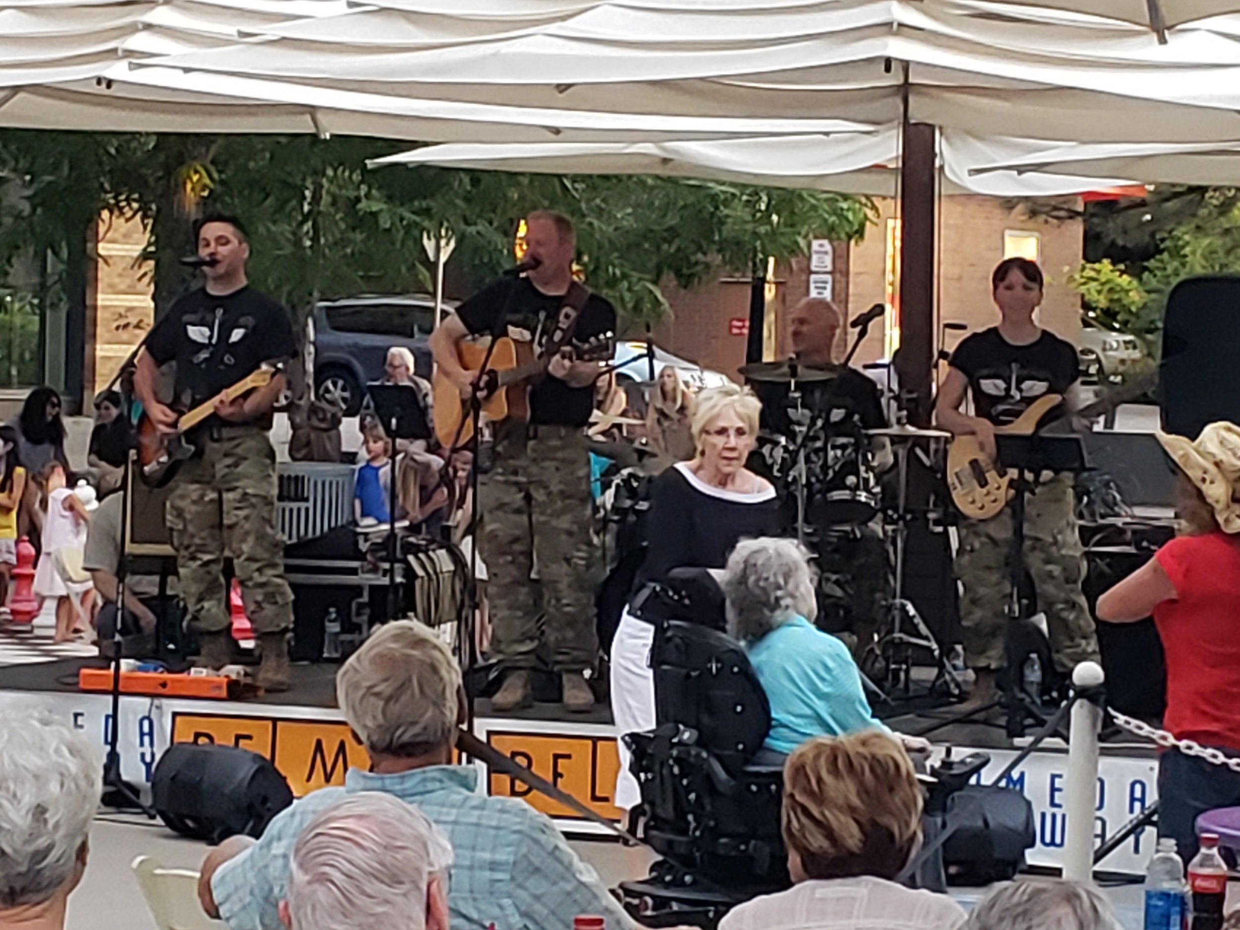 Belmar MUsic on the Plaza 101st Army Country Band (6).jpg