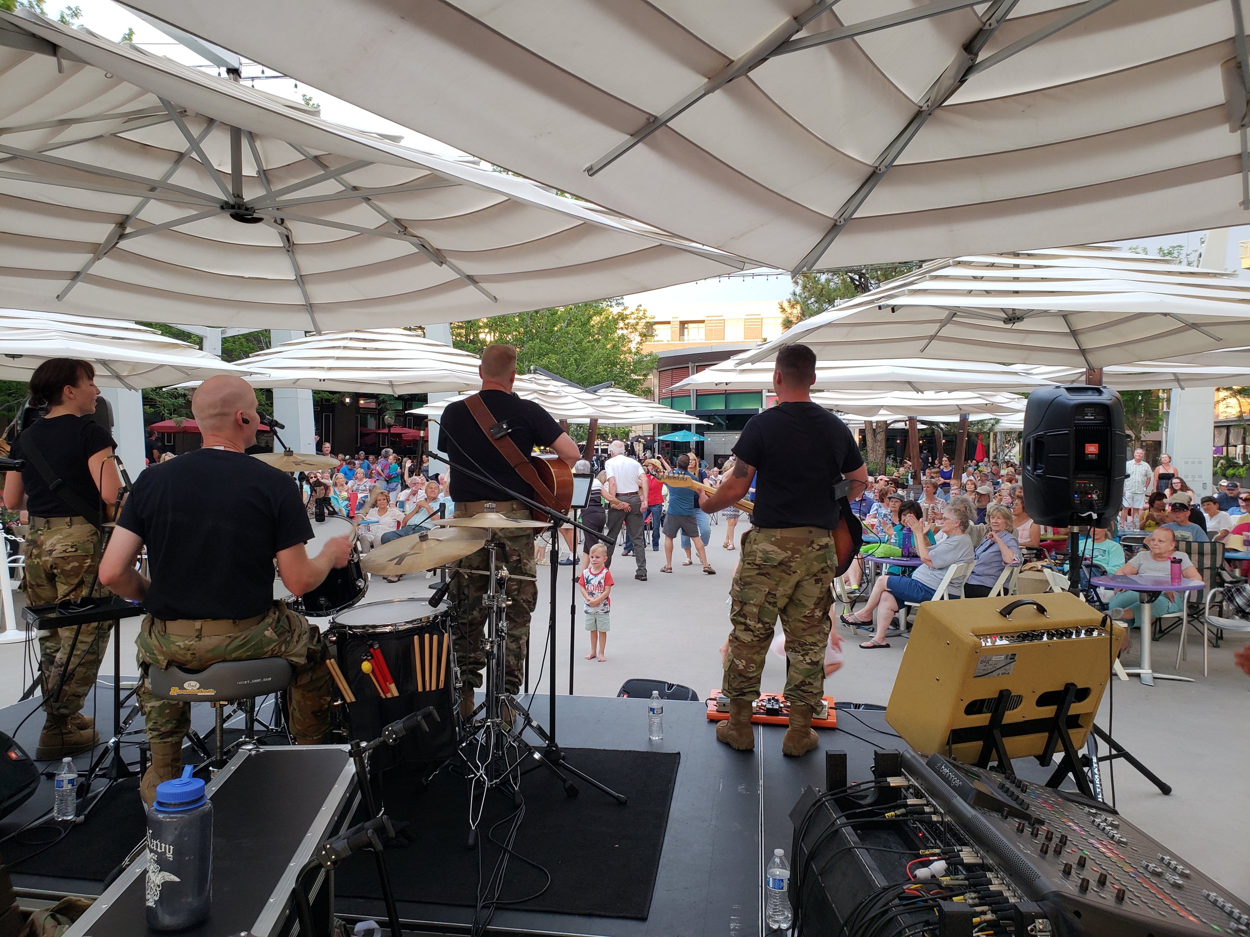 Belmar MUsic on the Plaza 101st Army Country Band (5).jpg