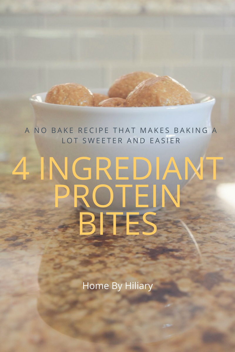 No Bake Peanut Butter Protein Bites Recipe 