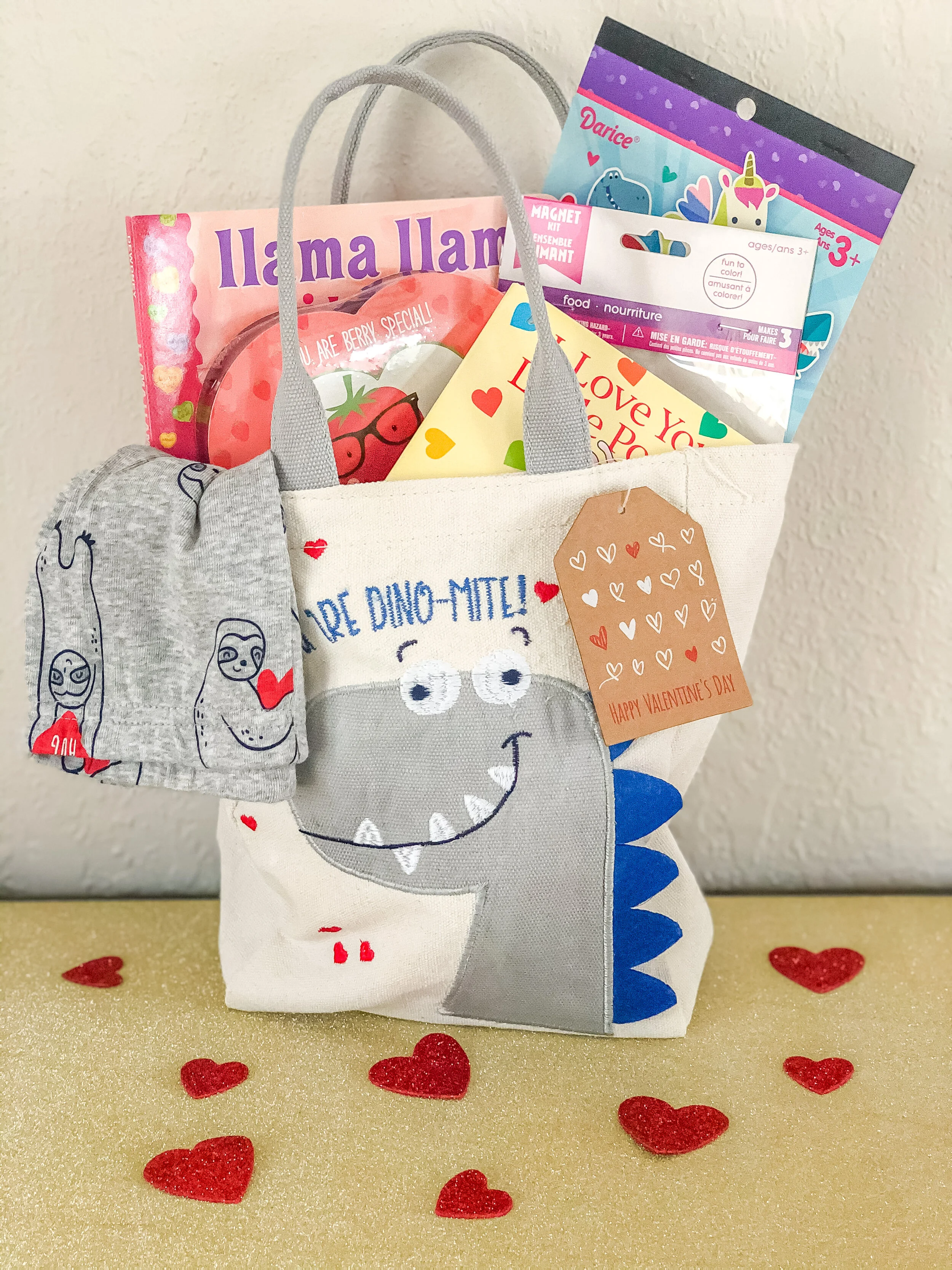 Valentine's Day Gift Basket For Kids