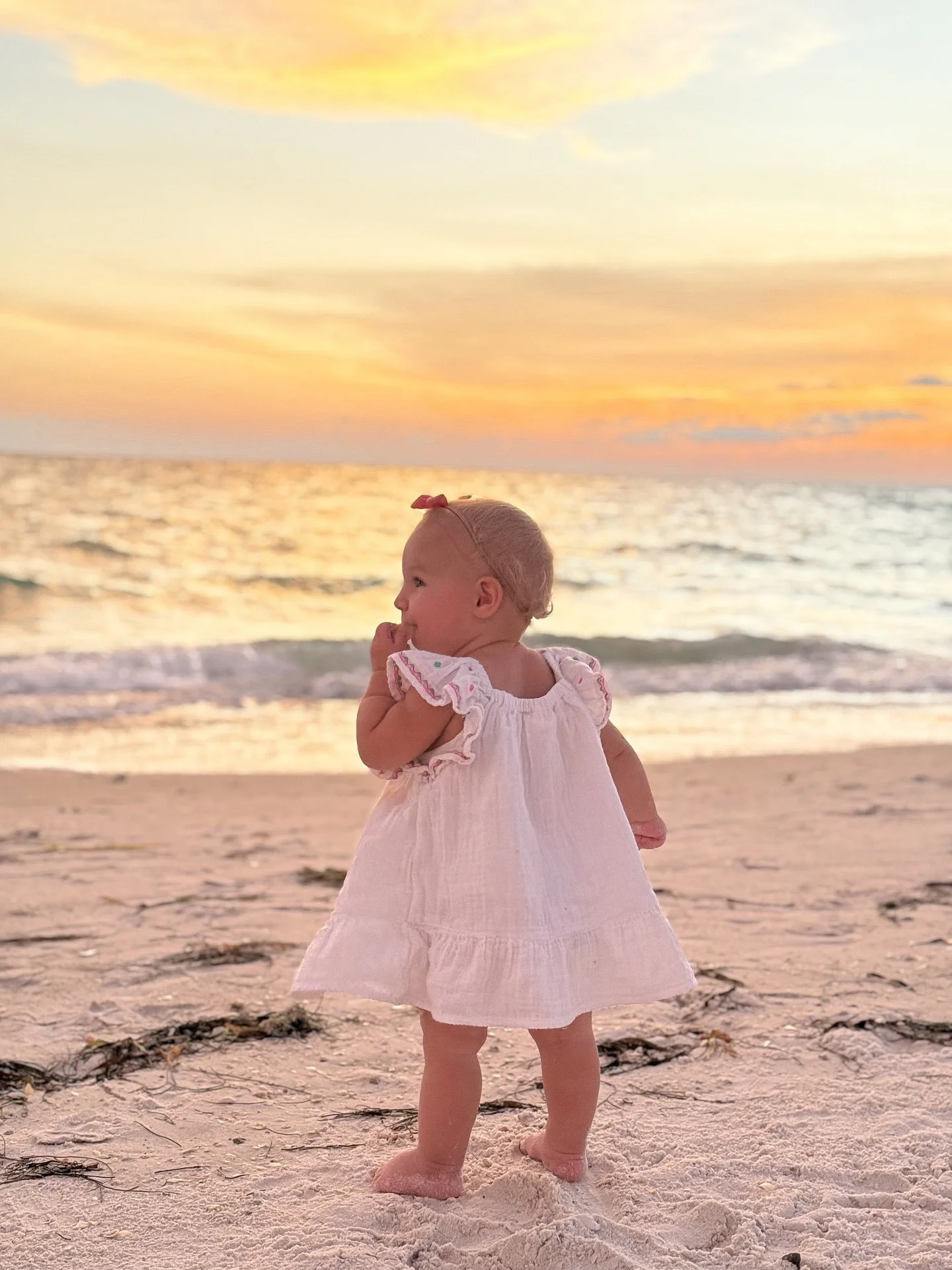 Ruby Drews is ONE! This year flew by but it has been nothing short of magical watching our girl grow up this past year. She is walking all over and oh so sweet! She absolutely loves to laugh and hang out with her older siblings. She fits so seamlessl