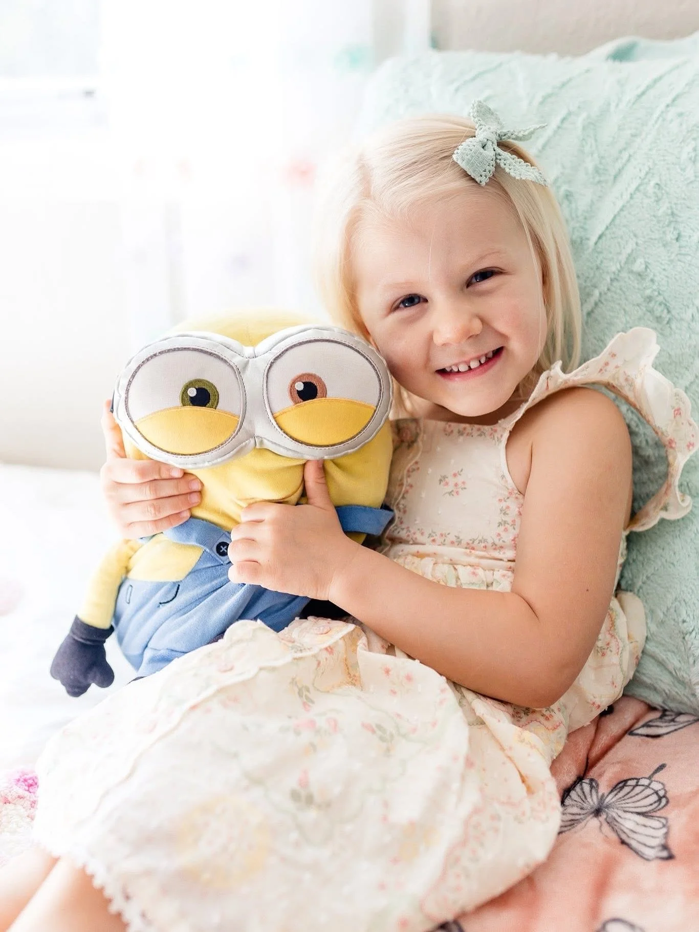 Happy 4th birthday to my golden girl, my bestie, and the sweetest little girl I know&hellip; our Minion Queen, Rowan Farris! I can&rsquo;t wait to celebrate my girl all weekend long! I love you so much Rowie!! 💕🎈