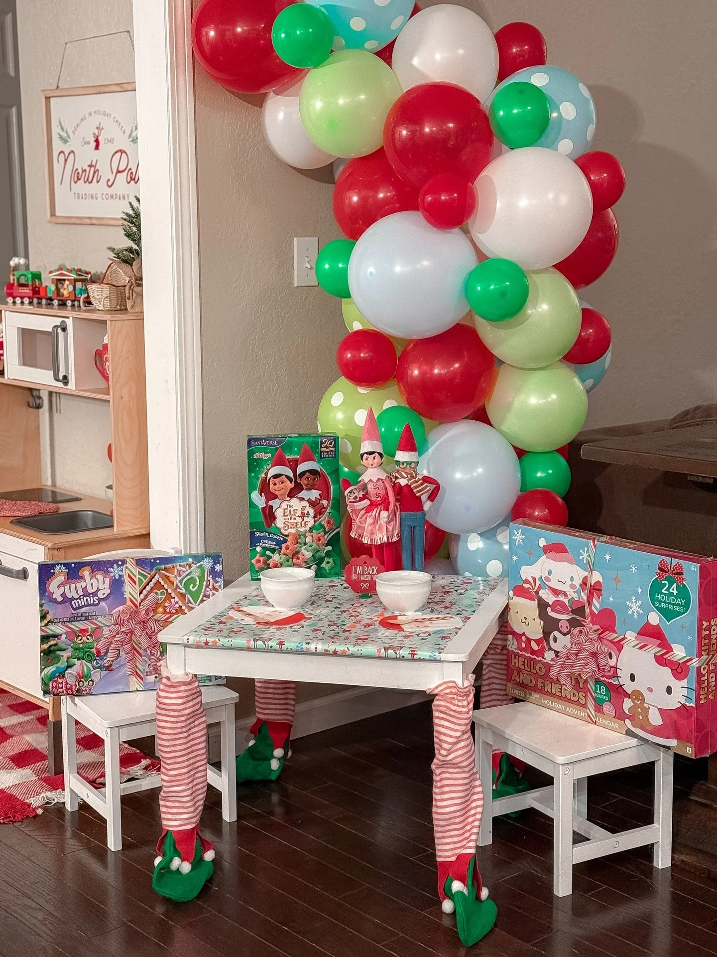 Their back!! The best time of year is officially here. I can&rsquo;t wait for the kiddos to wake up in the morning! 🥰 #homebyhiliary