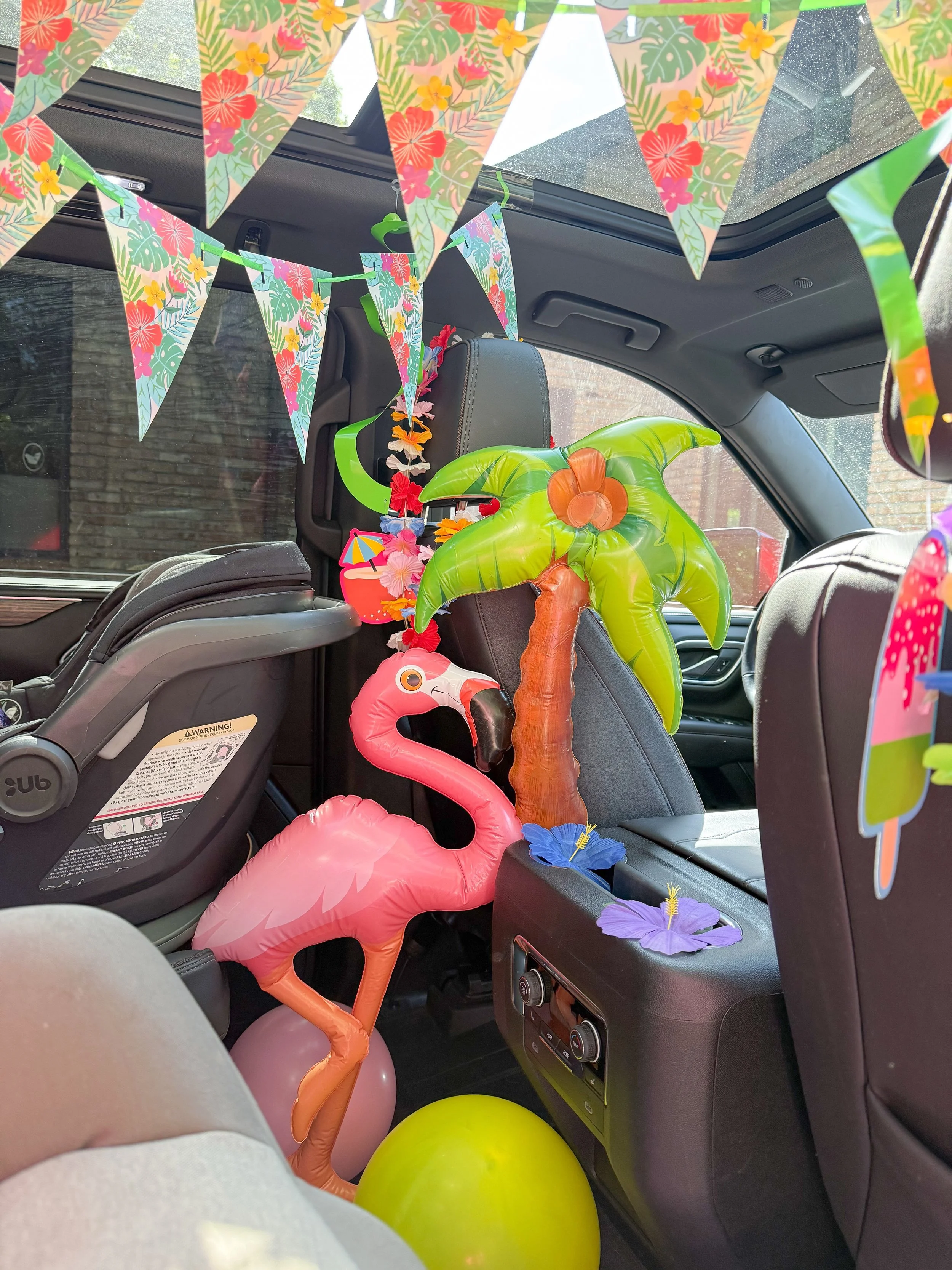Decorating the car for the last day of school was a big hit last year so I had to do it again this year. It&rsquo;s safe to say it&rsquo;s a new favorite tradition! The kids said the car looked &ldquo;beautiful&rdquo; and they couldn&rsquo;t believe 
