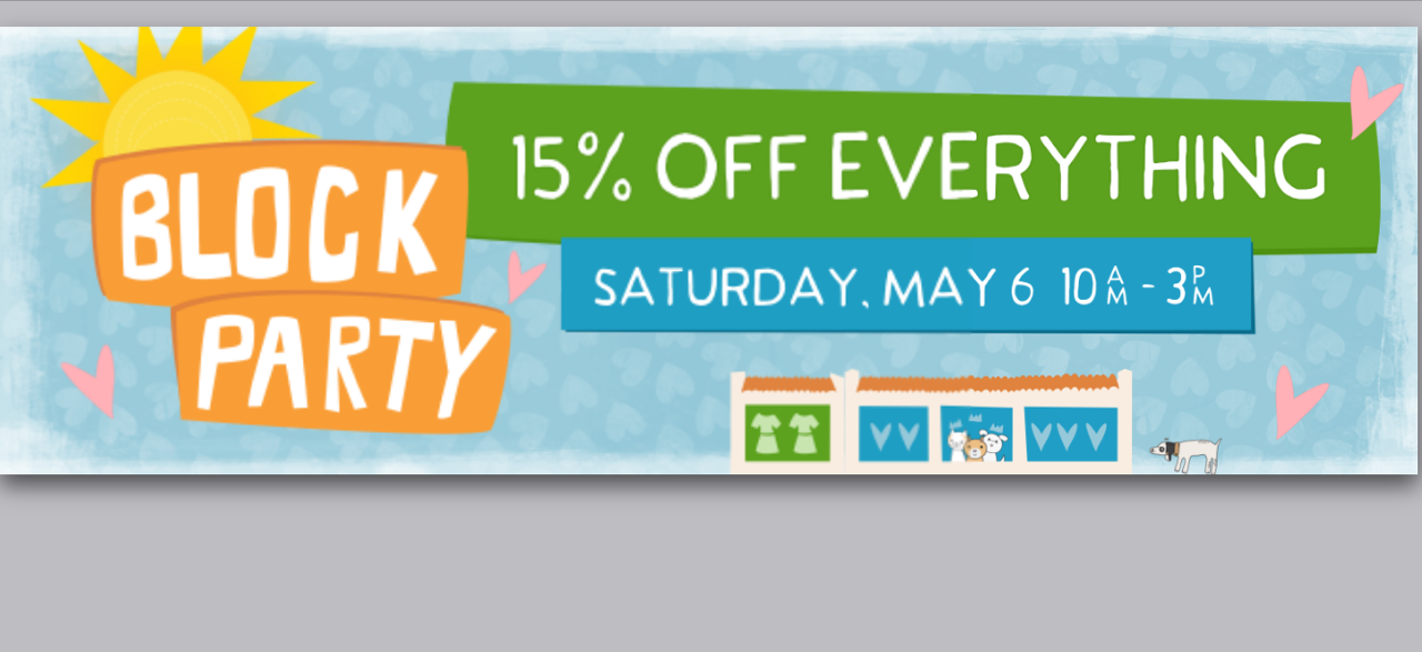 Block Party and Storewide Sale- Health Mutt & Valhalla Resale