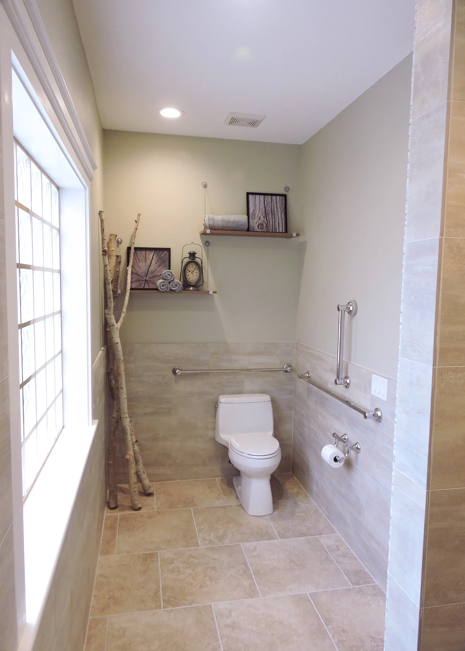 After - lavatory area