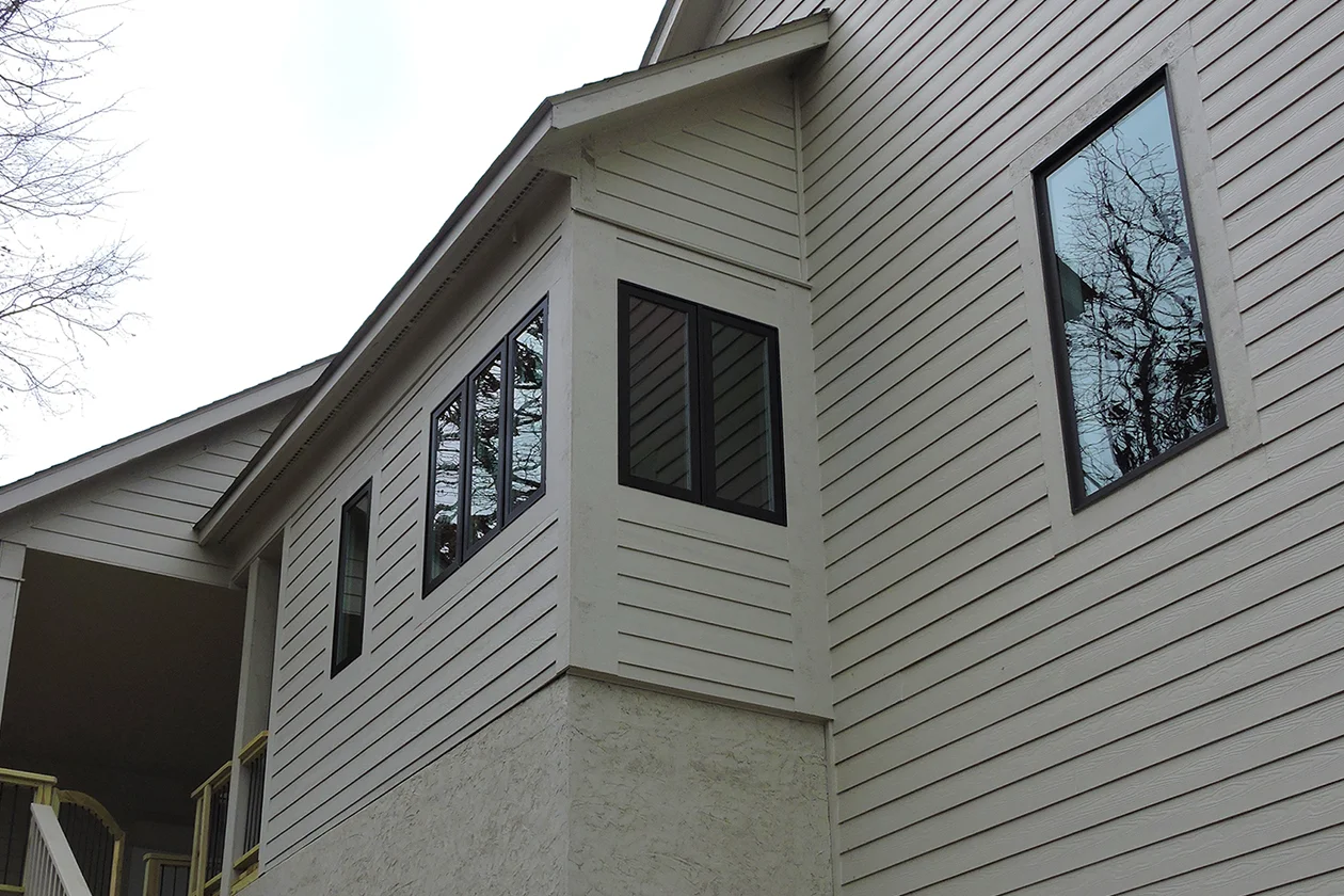 AFTER - Enclosed porch