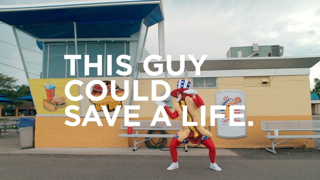 Hot Dog Guy, Be The Match