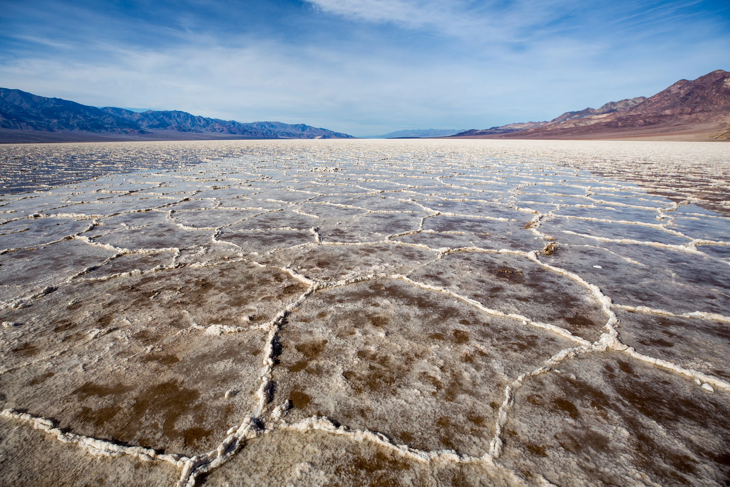  Badwater Basin, Death Valley National Park, California.  