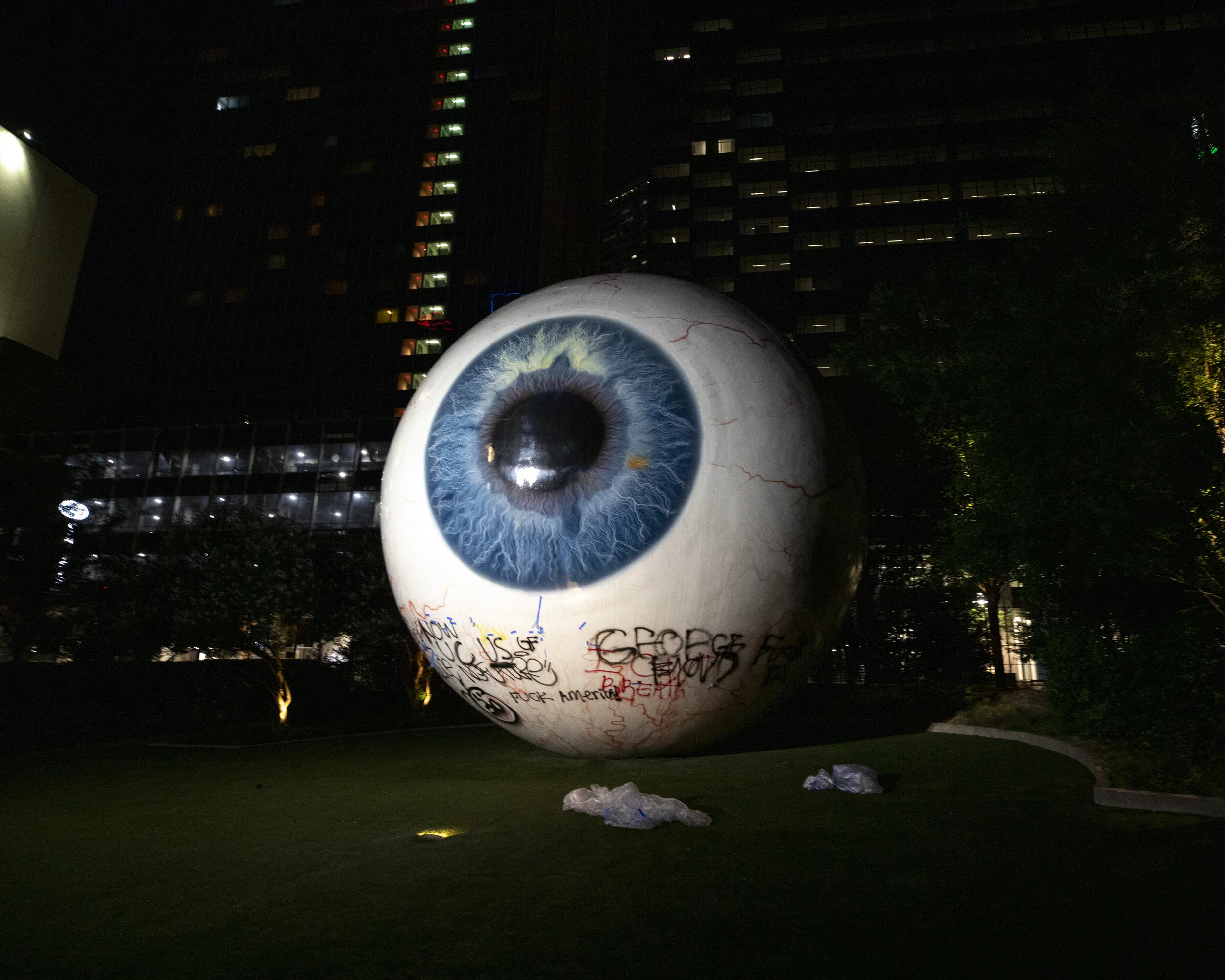   Black Lives Matter protest aftermath   Dallas, TX  5.30.20 