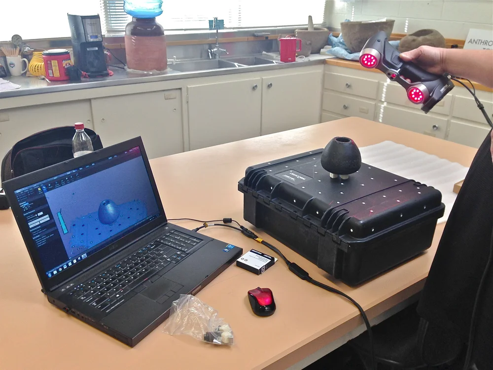 Scanning the Donut Stone