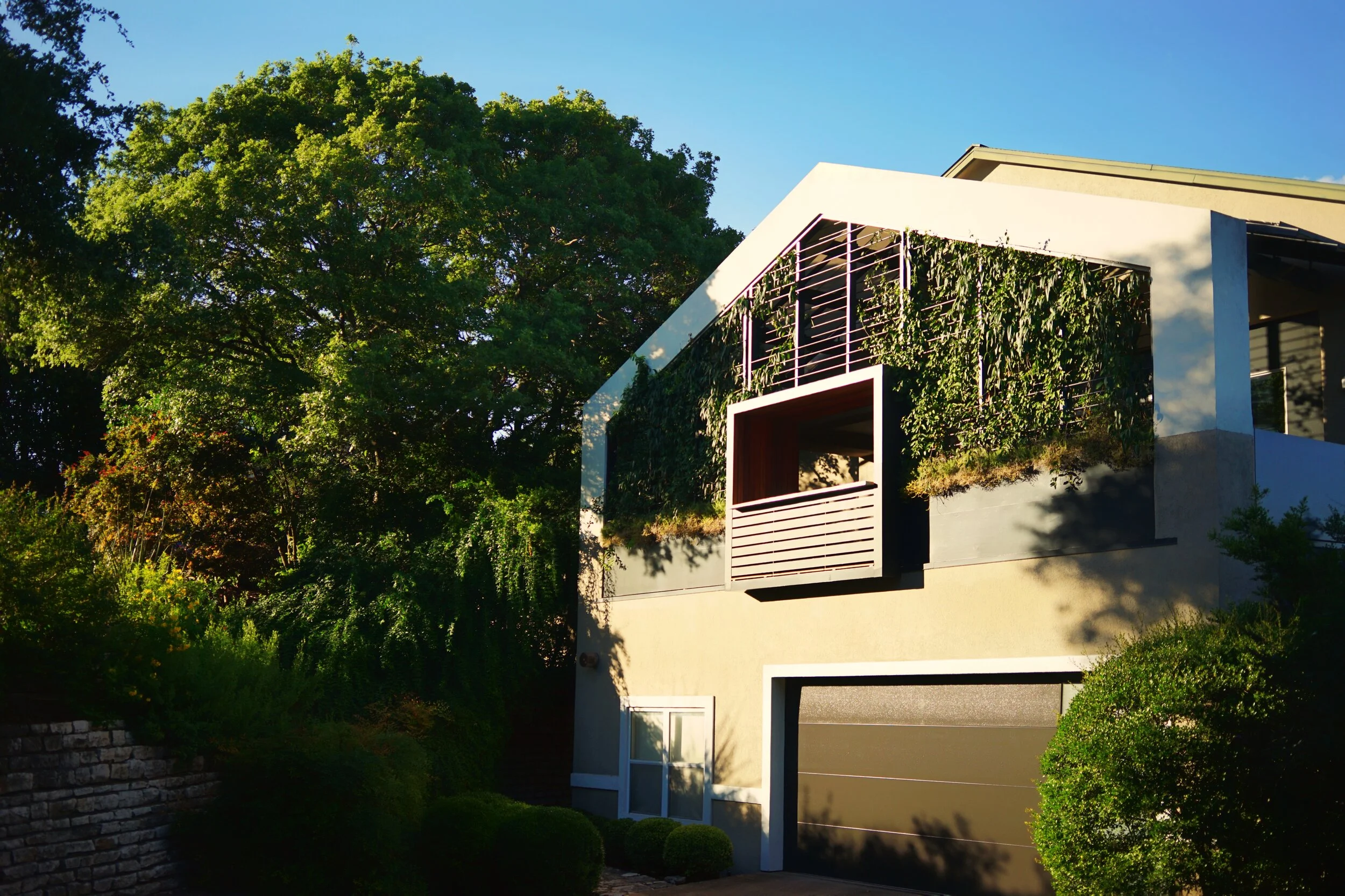  ‘After’ - balcony from below 