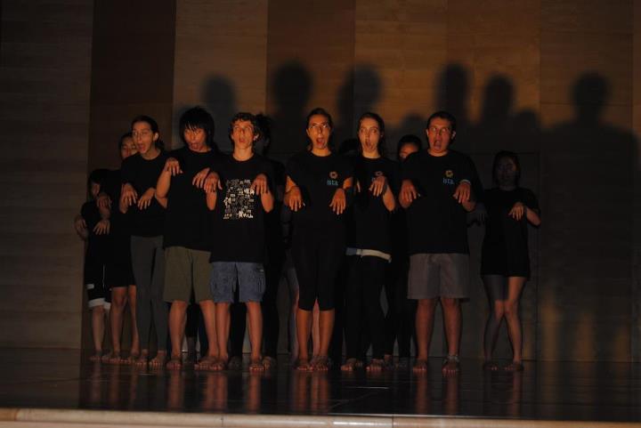 Butoh workshop, 2011