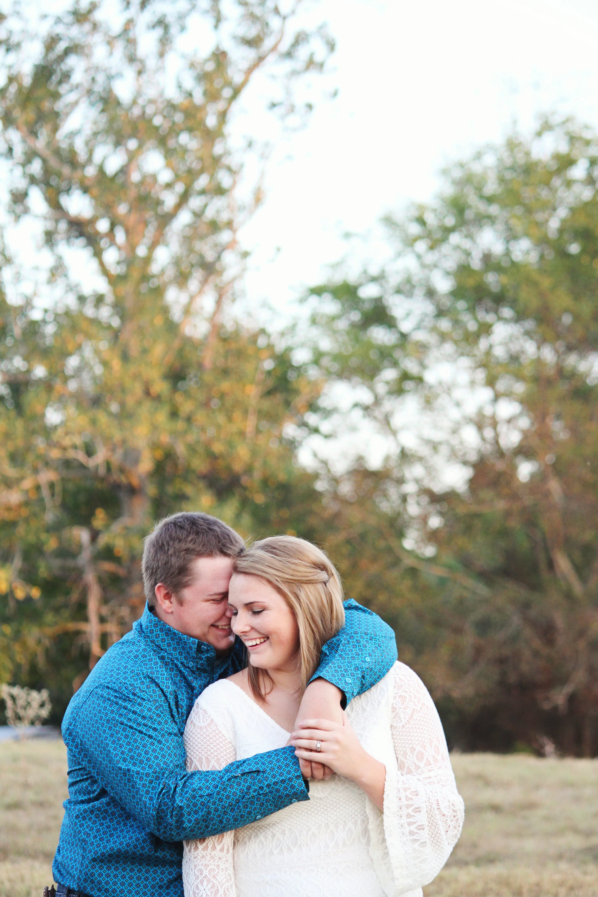 Denton, Texas natural light outdoor wedding, couples, engagement photographer. Dallas, Texas photographer Kendal Ballard
