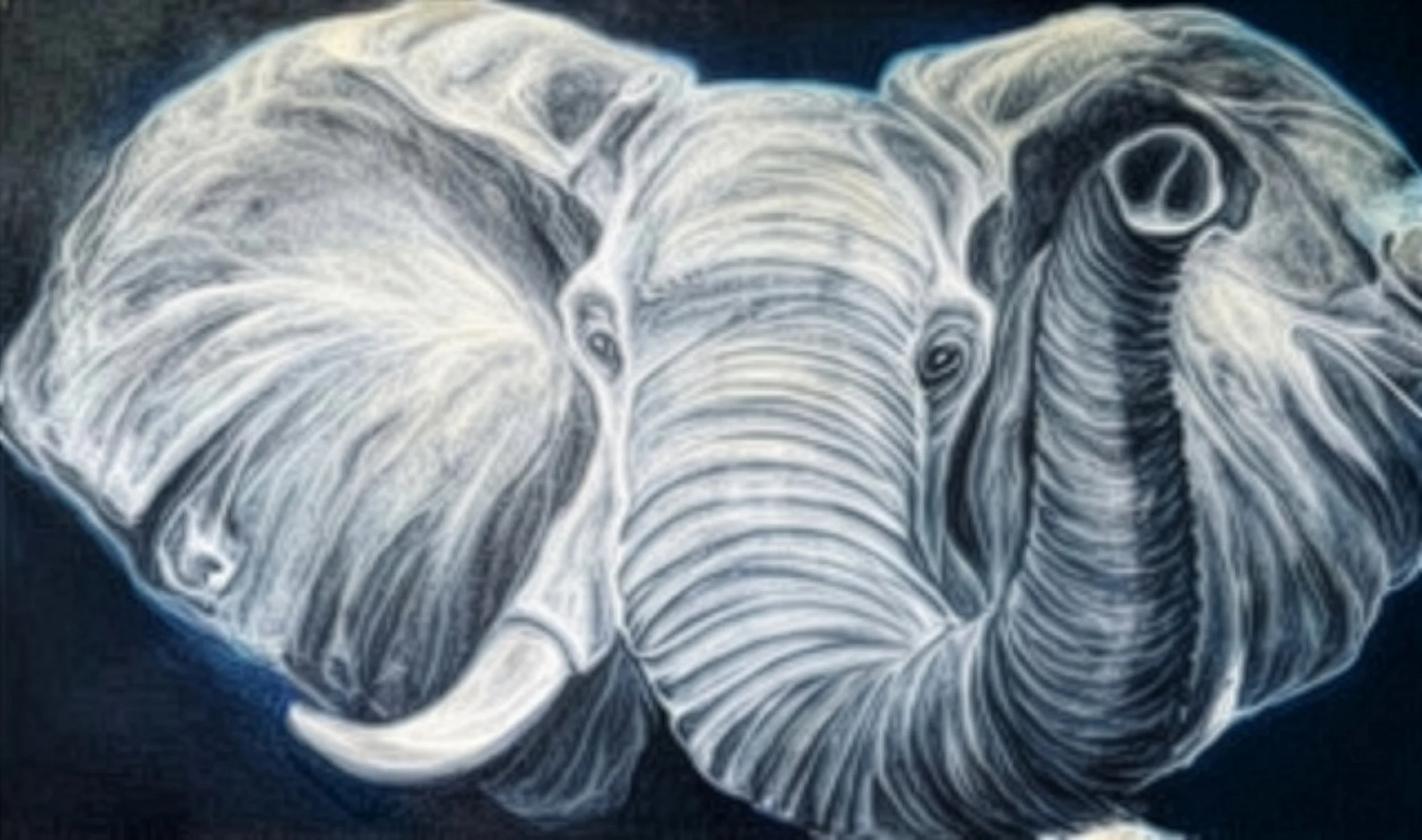  Spirit , 2026, oil on linen, 30” x 50”  