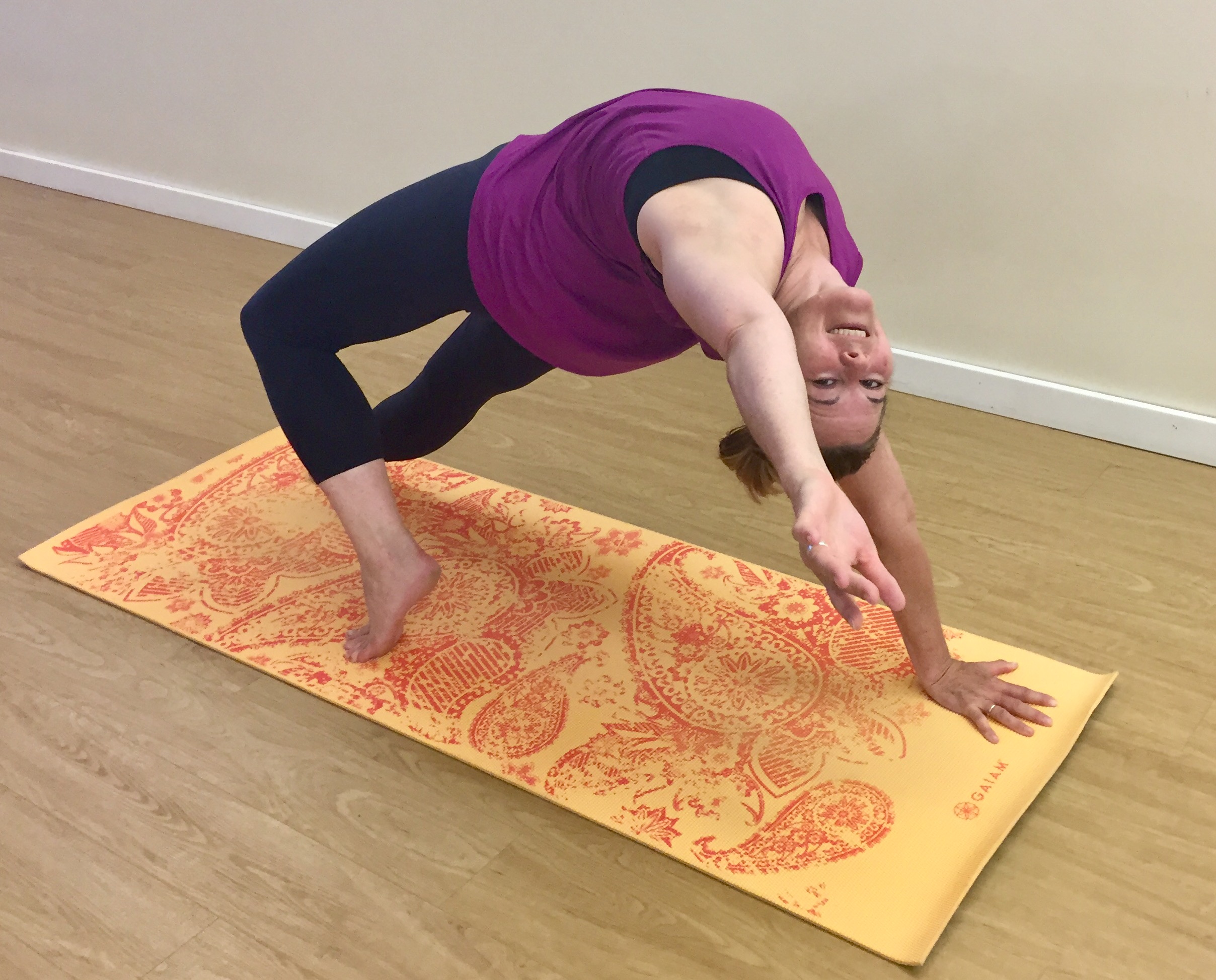 WHEN & WHY DID YOU START PRACTICING YOGA? I began practicing yoga at the same studio you are in now, before Sara bought it from Karen- about 2011. I began because I needed something to balance the running I was doing and to try something novel. WHAT DO YOU LOVE MOST ABOUT YOUR YOGA PRACTICE? I love the opportunity to meld physical fitness with listening. I also love when the flow moves at a speed that it is like a dance, and turns into play. ARE YOU CURRENTLY FACING ANY STRUGGLES OR CHALLENGES WITHIN YOUR PRACTICE? I am finding it hard to find time to come to class. I miss the days when I could come to a Tuesday/Thursday morning class and just surrender the time. FAVORITE POSE? I love a lot of poses but perhaps my favorite is "humble warrior". It embodies many things I aim at in giving my life for God. FAVORITE QUOTE YOU WOULD LIKE TO SHARE? "Wash the plate not because it is dirty, not because someone told you to wash it, but because you love the person who will use it next." Mother Teresa