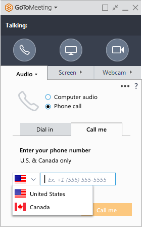 Country drop down