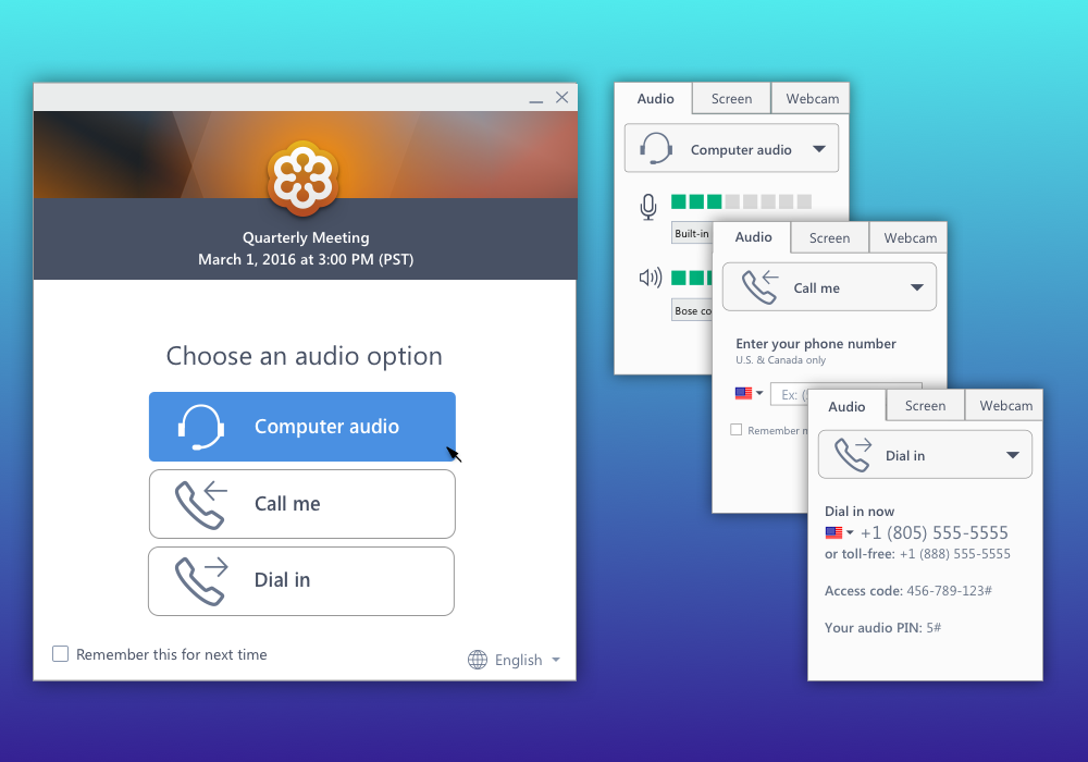 In this iteration, the user sees three options with a large button pattern, and then proceeds to the control panel for further instructions. The large button pattern becomes a similar shaped dropdown, allowing them to switch between modes and clearl…