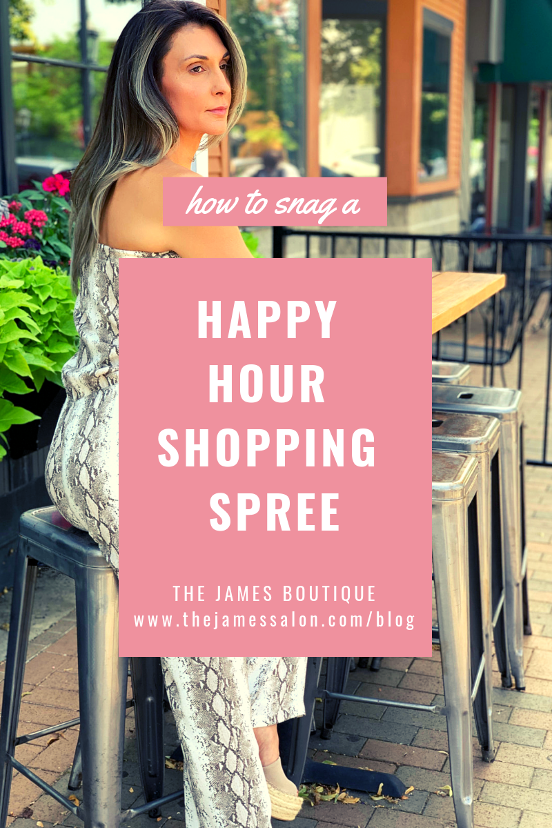 Happy Hour Shopping Spree? Yes PLEASE!!