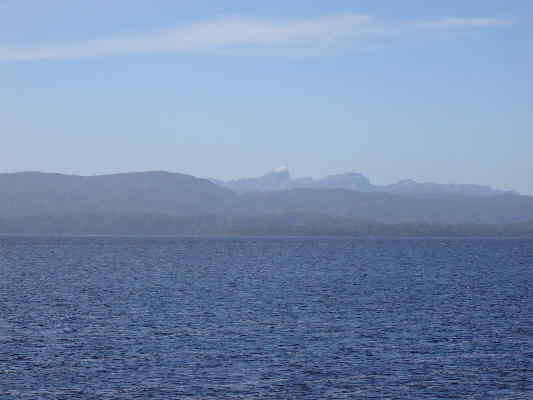 A1924FrenchmansCapInDistanceMacquarieHarbour,TAS-Aug.7,2006.JPG