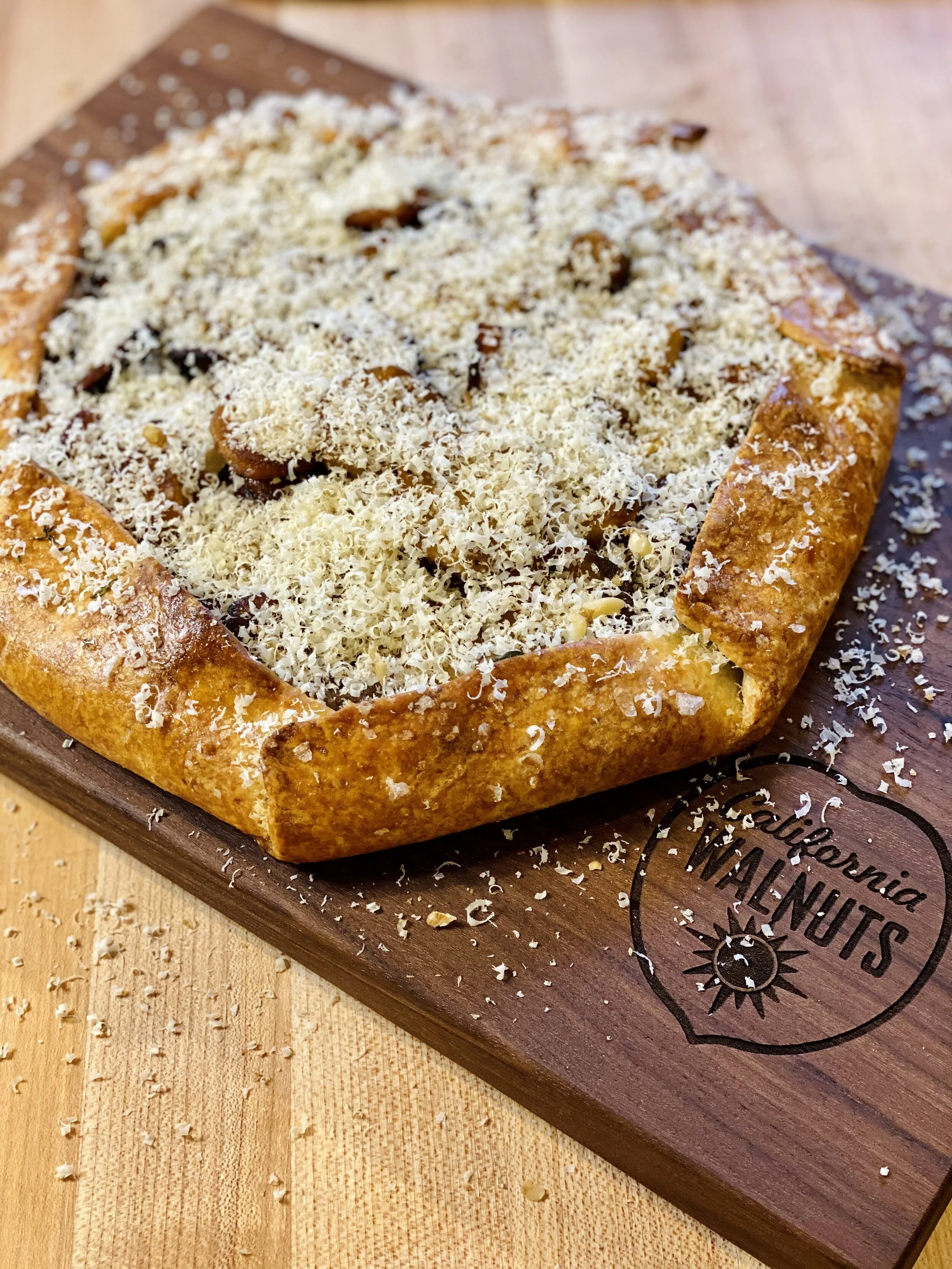 Walnut Parsnip Galette