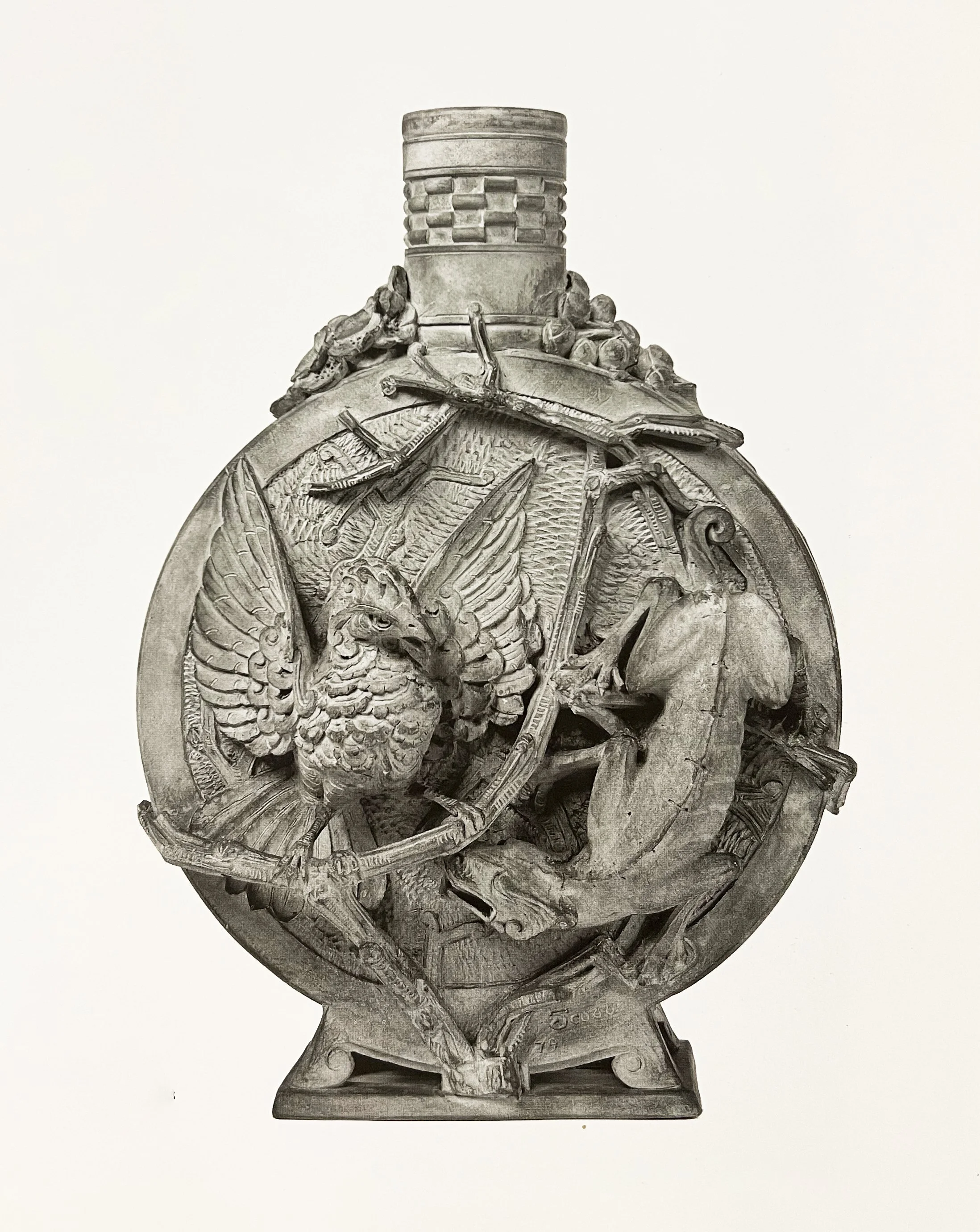  Unglazed earthenware, 1879. Mass., USA. 