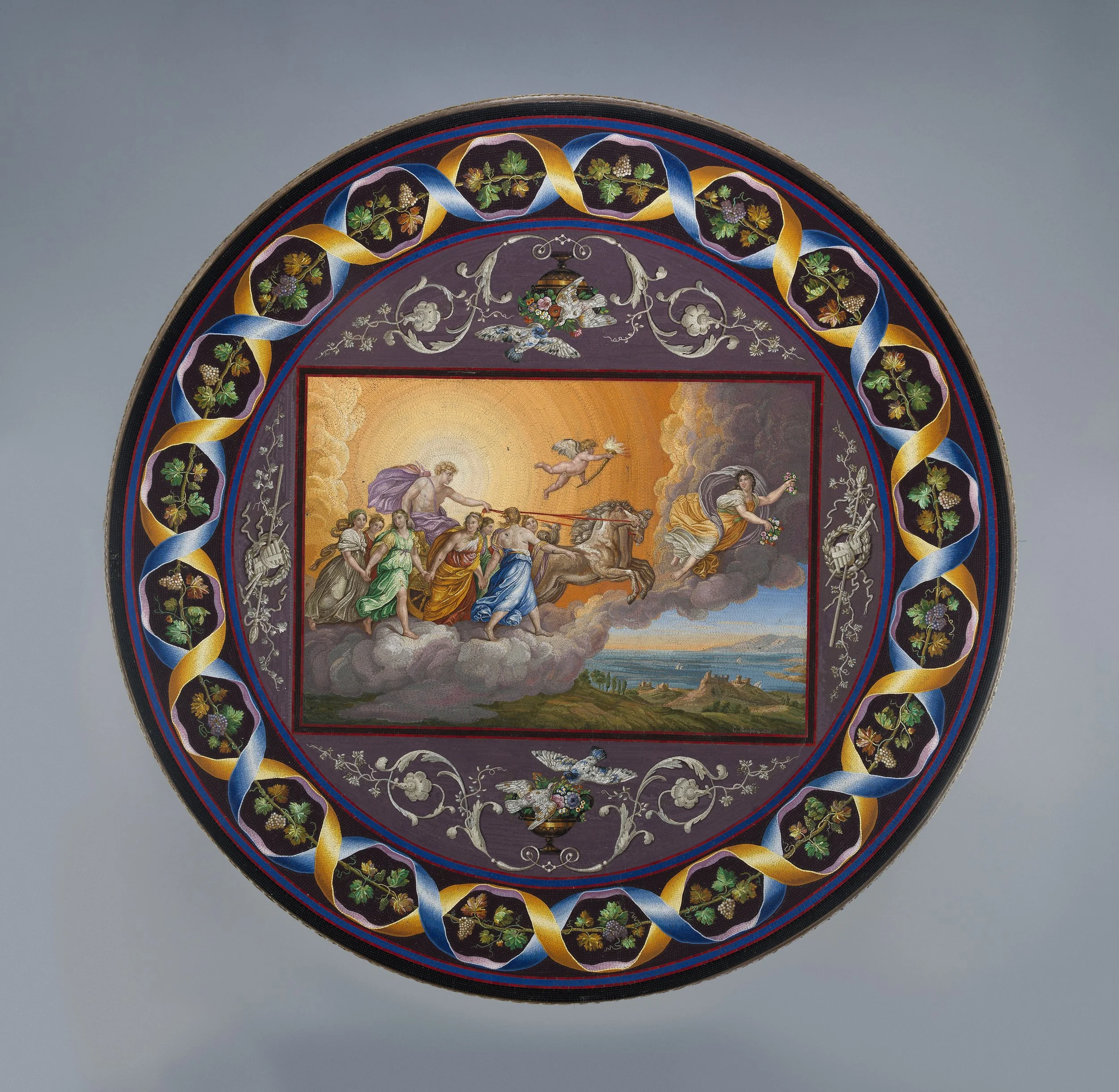   Aurora and the Chariot of Apollo , ca. 1830. Gioacchino Barberi, Rome. Credit: Metropolitan Museum 