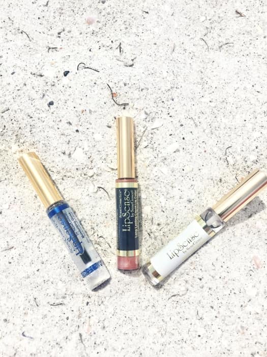 The LipSense Squad is a trio of moisturizing lip gloss, lip color and Ooops! Remover.