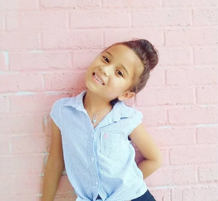 SAFETY FIRST. Dear Isabella's safety pin necklace is the perfect symbolism of a mother's love and protective care.