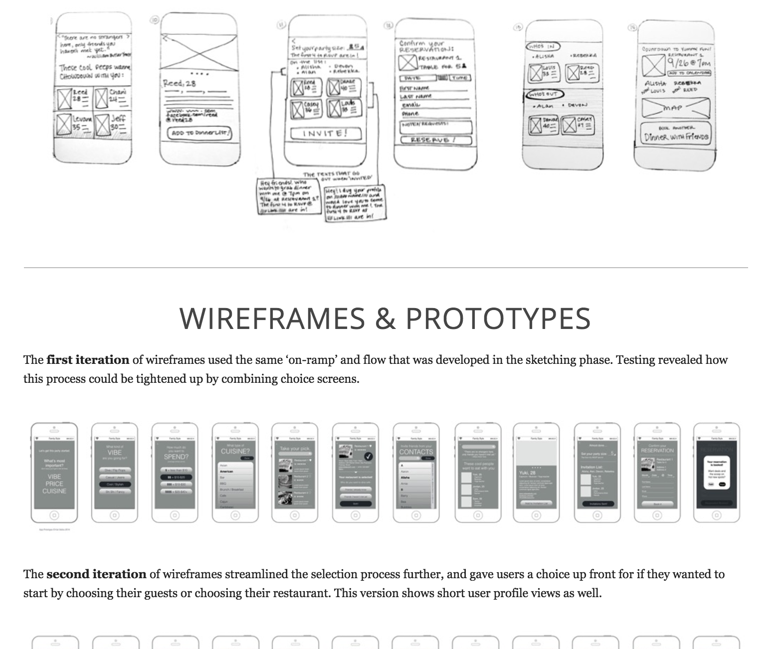 Snippet of a case study from Kat's portfolio.