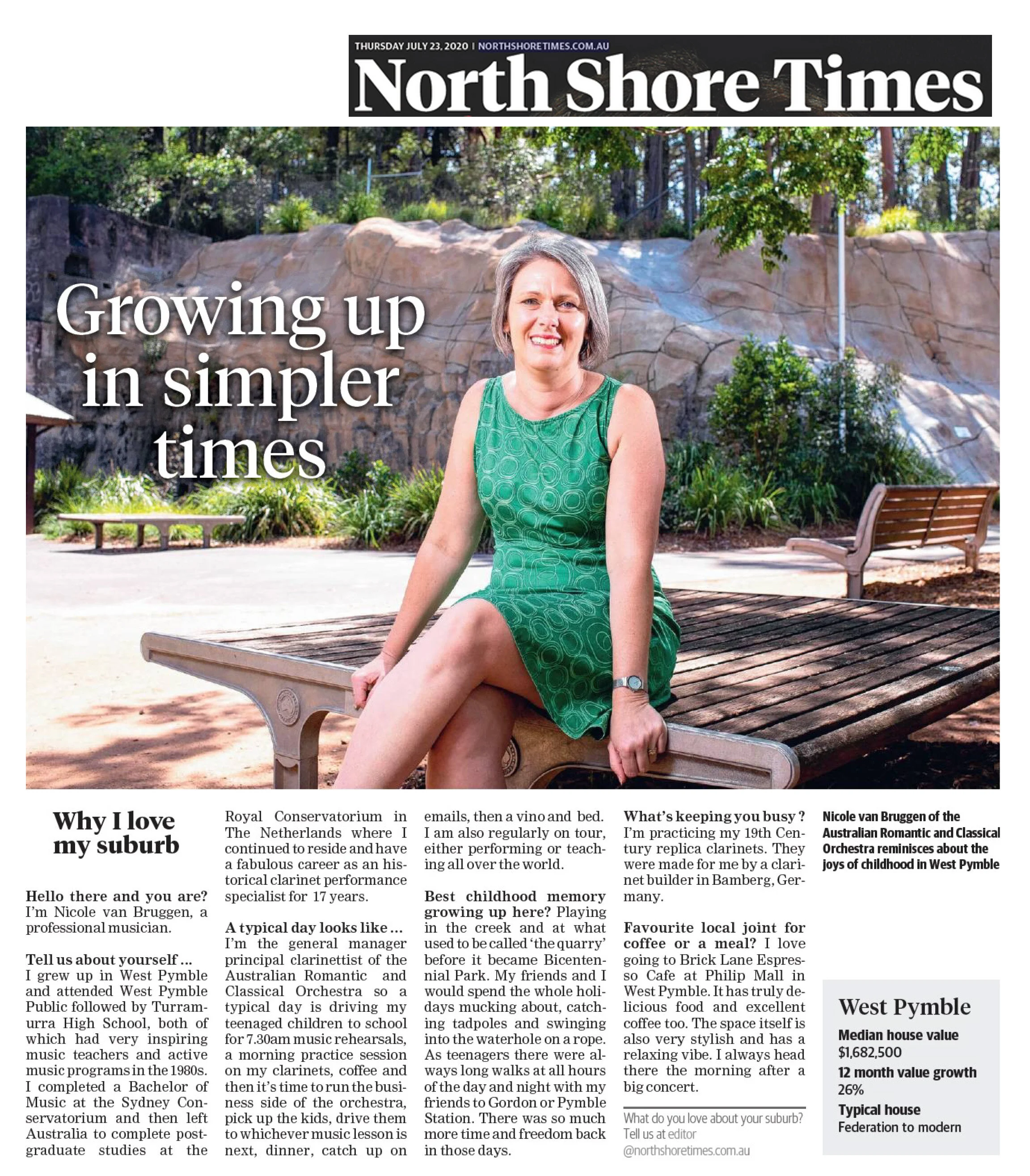 North Shore Times Why I Love My Suburb Australian Romantic North Shore Times Why I Love My Suburb Australian Romantic