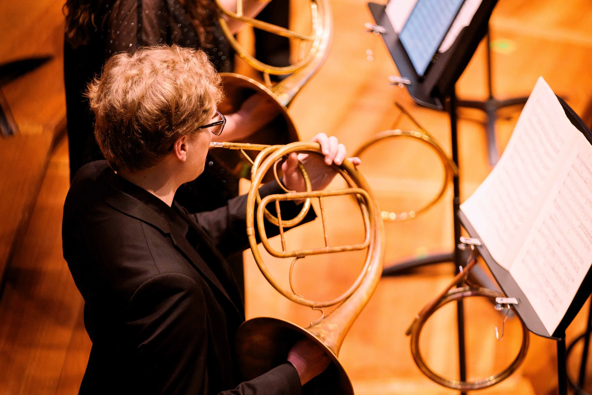 Liam McBride French Horn at YMS 2026 National Academy credit. Karamanos & co.media 3.jpg