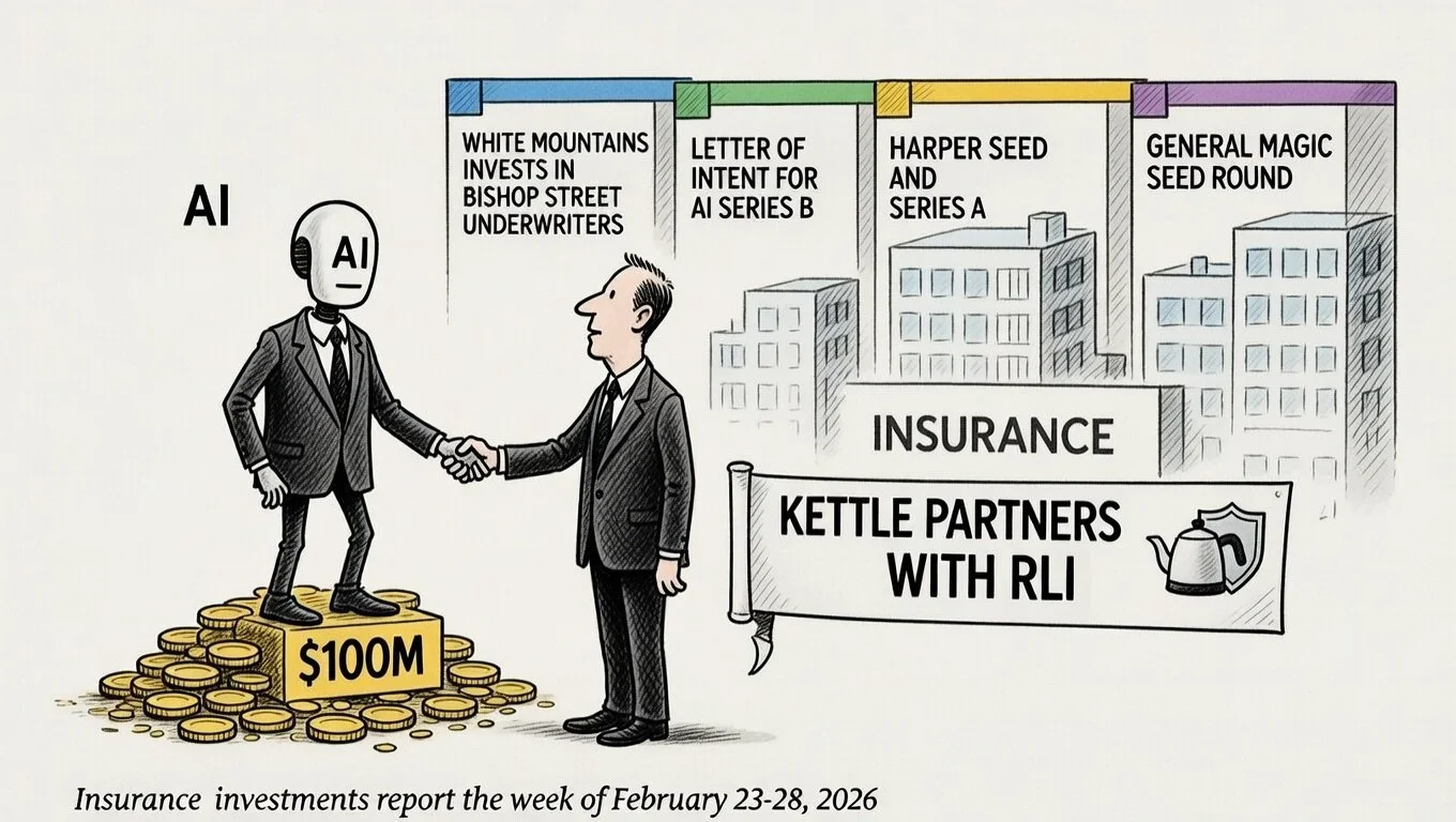Insurance &amp; InsurTech Investment Report: Week of February 23-28