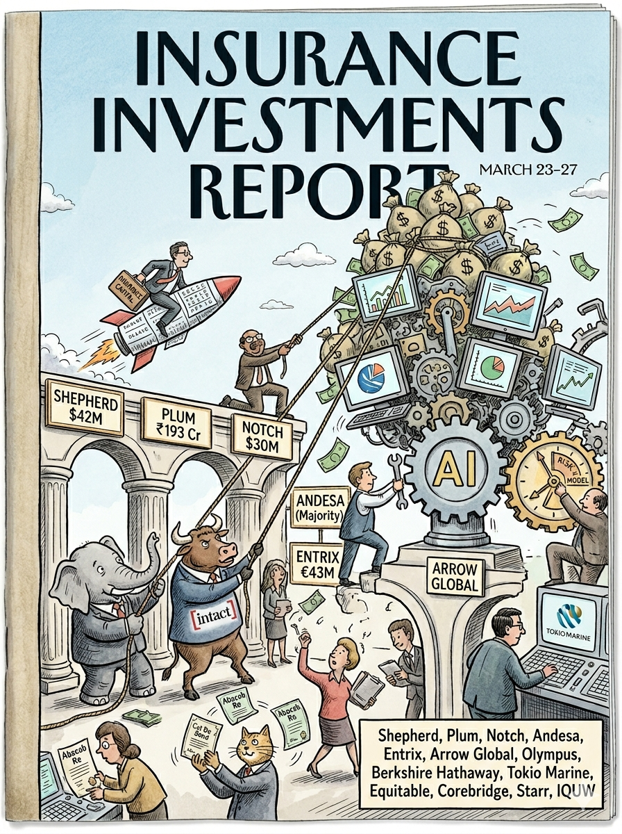 InsurTech and Insurance Capital Report: March 23–27, 2026