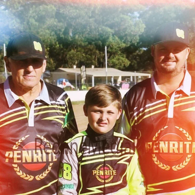 Happy Father&rsquo;s Day to Max&rsquo;s crew - his father @bevanpaul3 and Grandfather Dennis. These two legends show up every single time and work the proverbial backside off to get Max on track. #maxbevanracing #maxbevan068 #driveitlikeyoustoleit #l