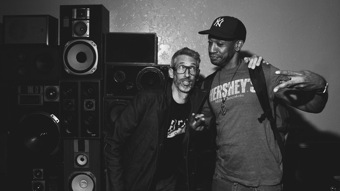Stretch Armstrong (left) and Prince Paul at the Ace Hotel Sept. 25. Ebru Yildiz for NPR