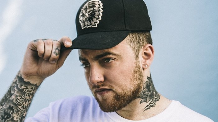 Mac Miller in Los Angeles in September, 2015. Note the Beats, Rhymes And Life tattoo on his right wrist. G L Askew II for NPR