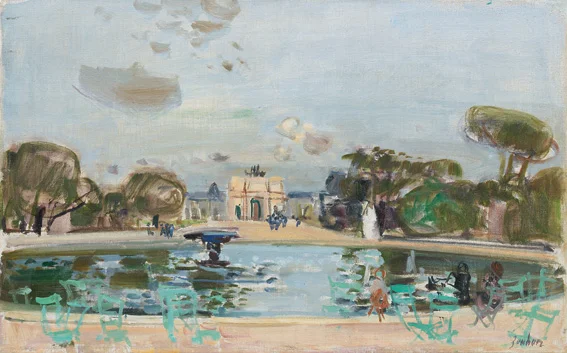 Le bassin des Tuileries
