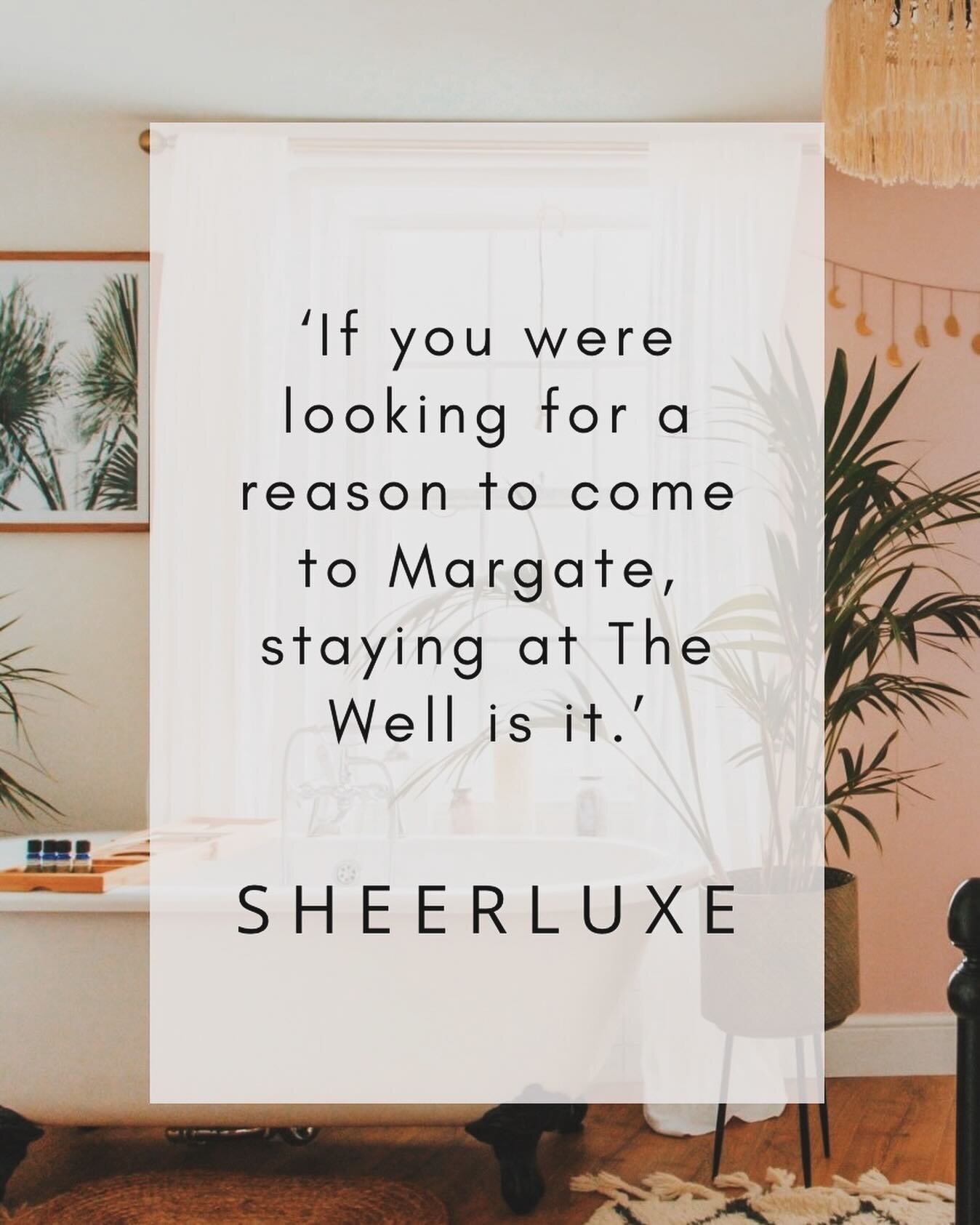 ✨As recommended by @sheerluxe ✨. 

If you&rsquo;re heading down to Thanet&rsquo;s little slice of paradise be sure to check out their &lsquo;Pocket Guide to Margate&rsquo; 🌊