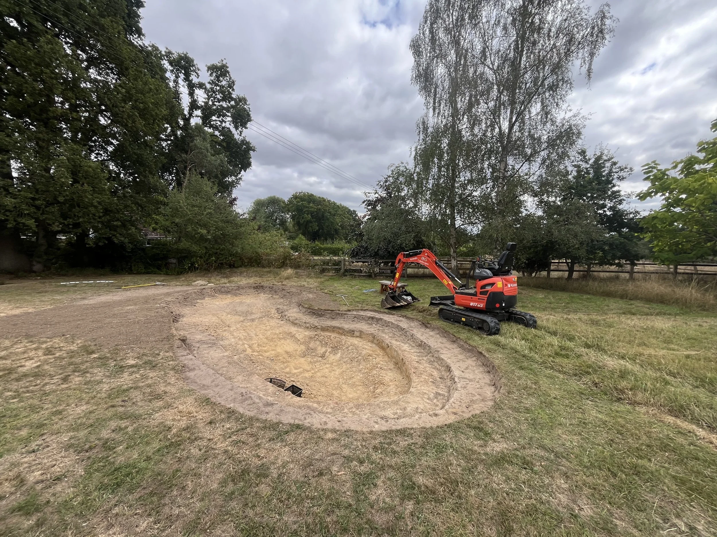 Groundworks and mini-digger services