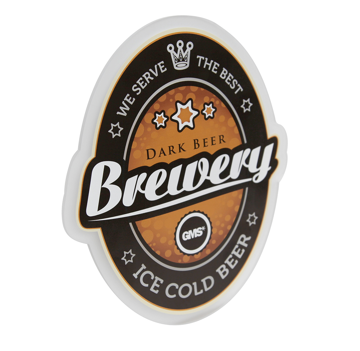 Dark Beer Brewery – Product label