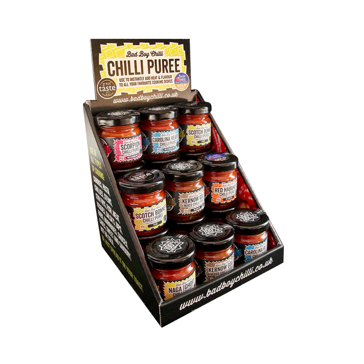 Bad Boy Chilli – Product display stand