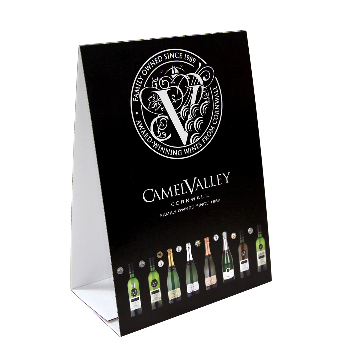  Camel Valley – Tent card