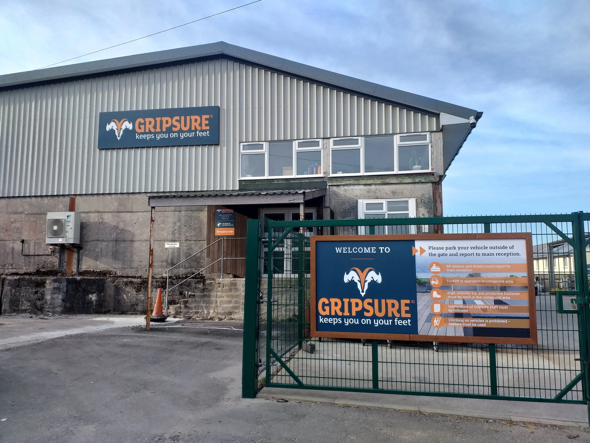 Gripsure Site Signage