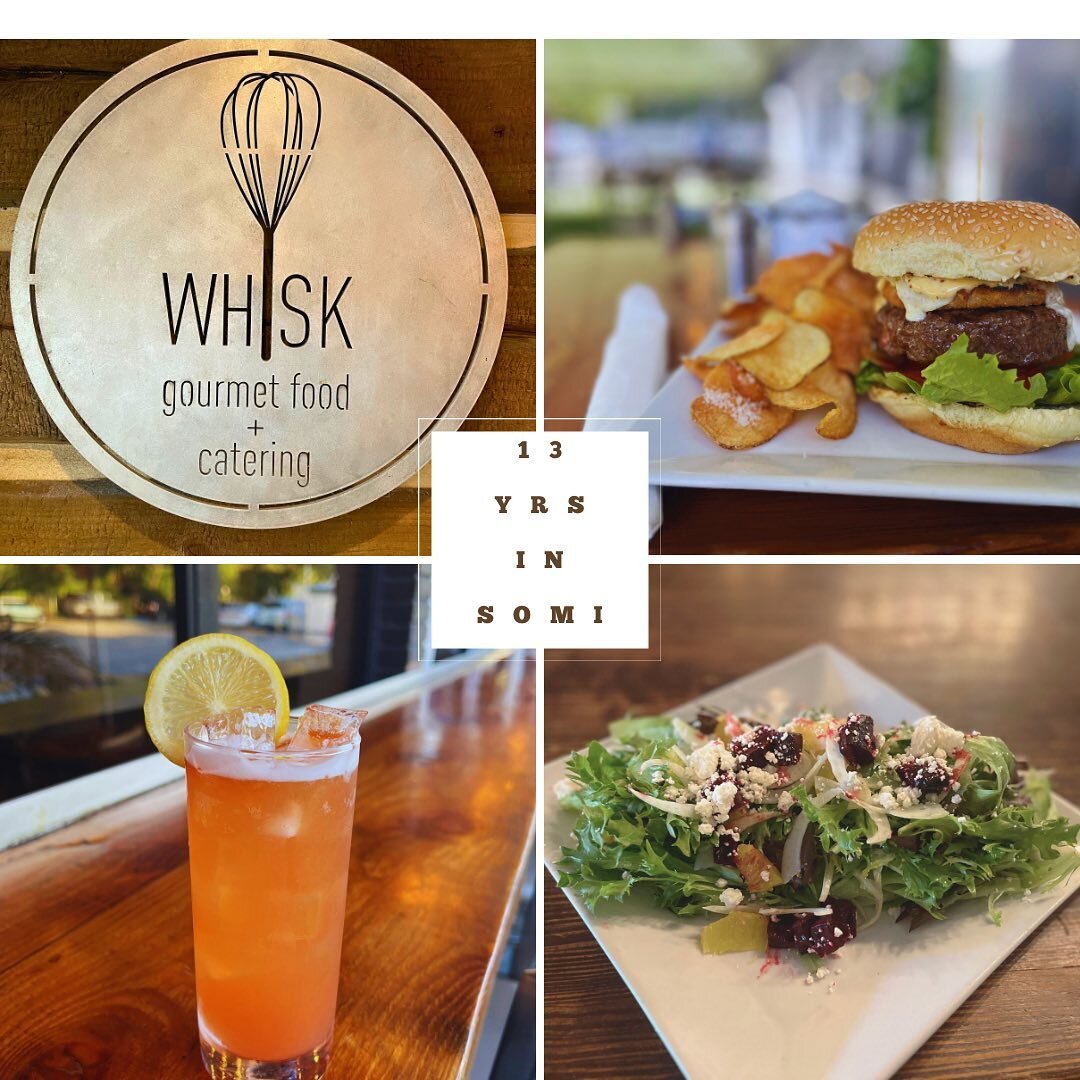 Serving Good Food in South Miami for 13 years! Happy Anniversary Whisk! Thank you all team members, friends, patrons for your support! Come celebrate with us! Cheers! @whiskgourmet #southmiami #smallbusinessmiami #anniversary #goodfood #thankful #bur