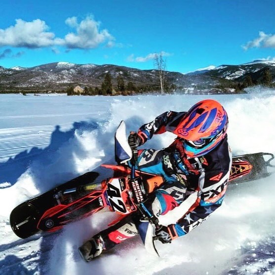 Congrats @thejessektm42 on a silver medal at this years #WinterXGames! Glad to have you using our #snowbike fork bottoming kit!