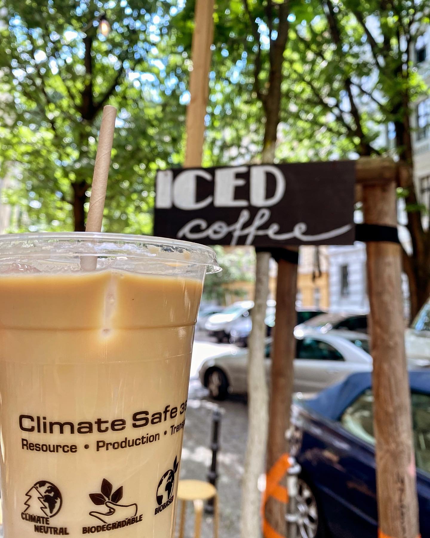 Let me tell you something about this beauty.
This double espresso with milk on ice in a 0.4ml cup is the only thing you need right now. 
#icedlatte #icedcoffee #coffee #vegan #veganfood #coffeeshopberlin #coffeeberlin #coffeetime #coffeelover #coffee