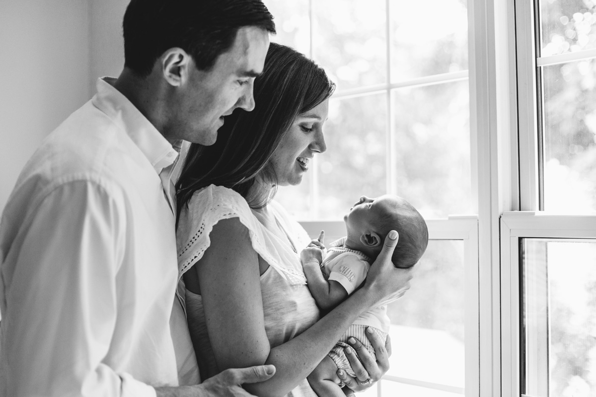 parents and baby - laura barr photography