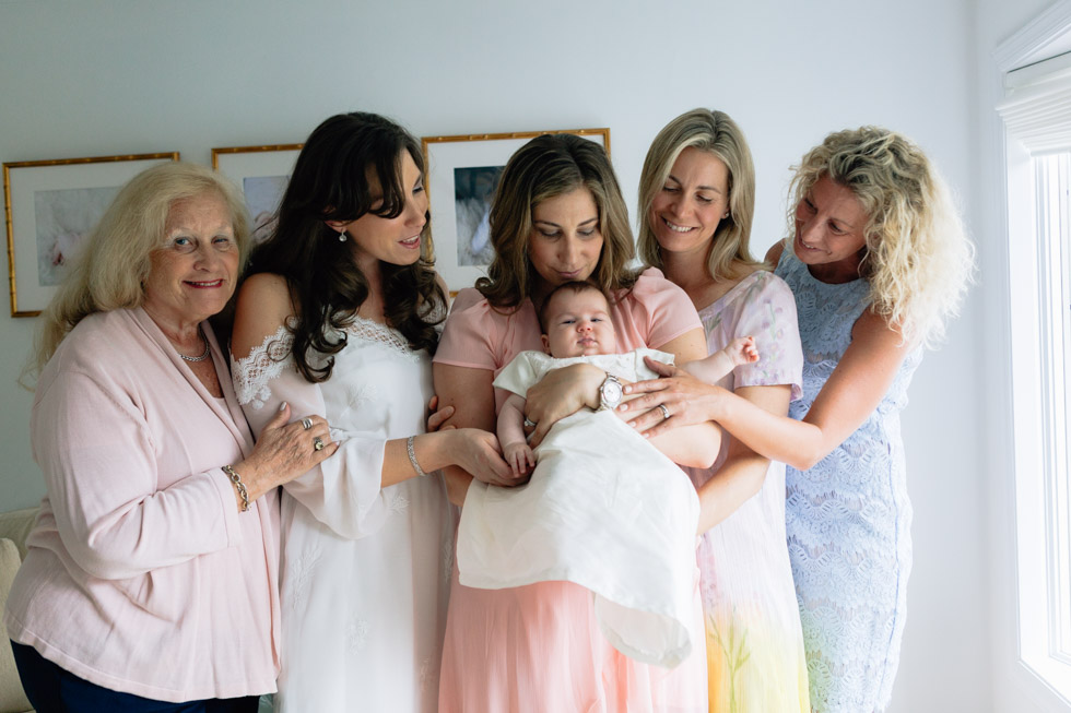 all the women on baptism day - laura barr photogrpahy