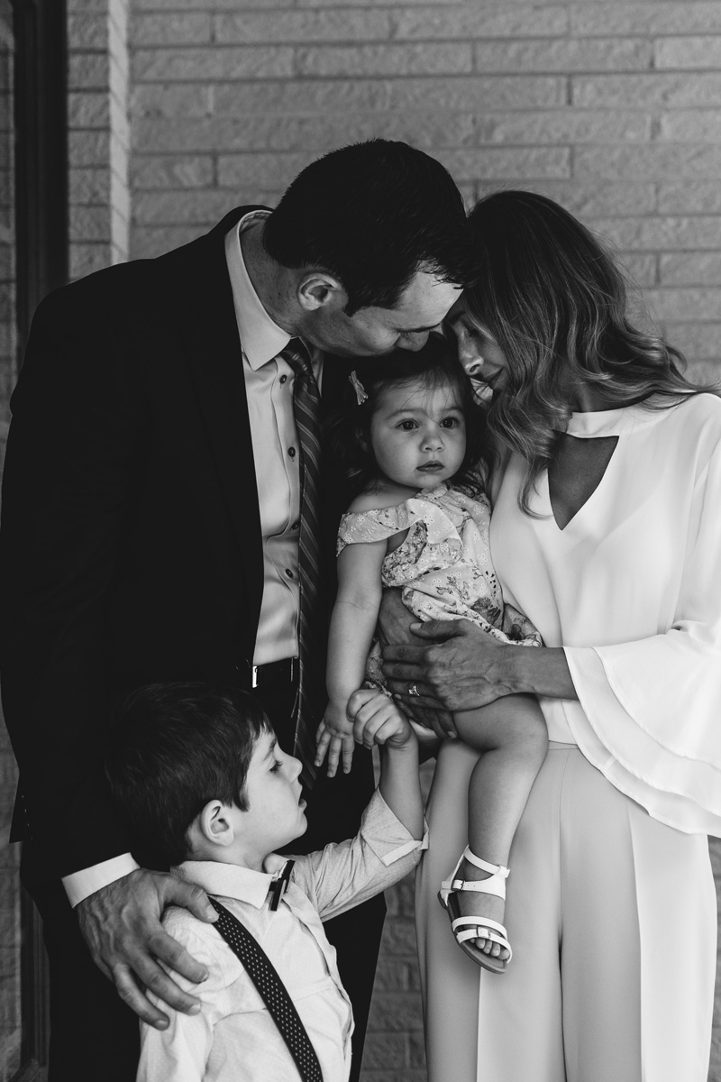 candid family photo